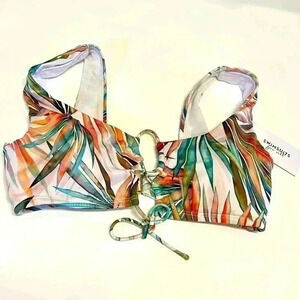 Swimsuits For All Women's Bikini Top Size 10 Swim Pool Vacation Travel Beach Tan